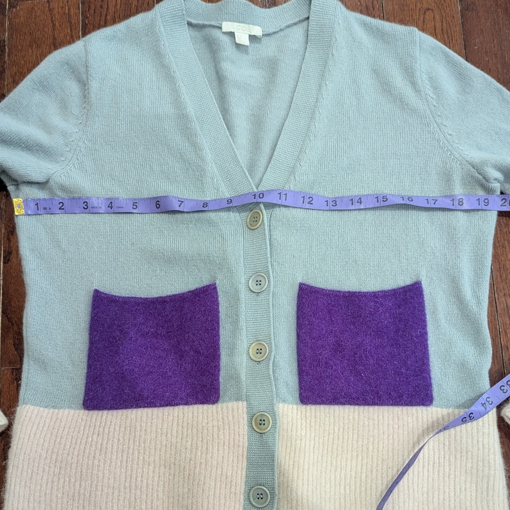 COS Colorblock sweater - Picture 3 of 11